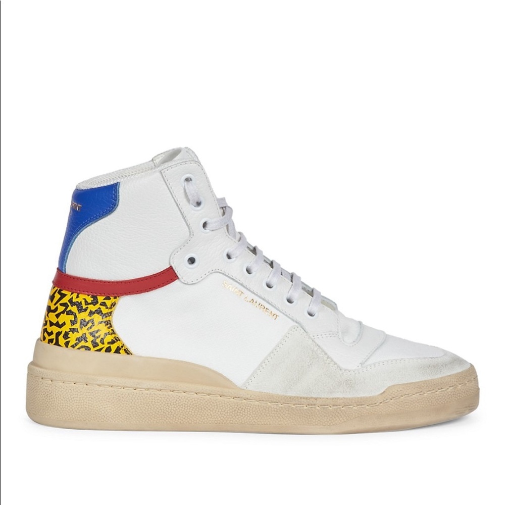Saint Laurent high top sneakers